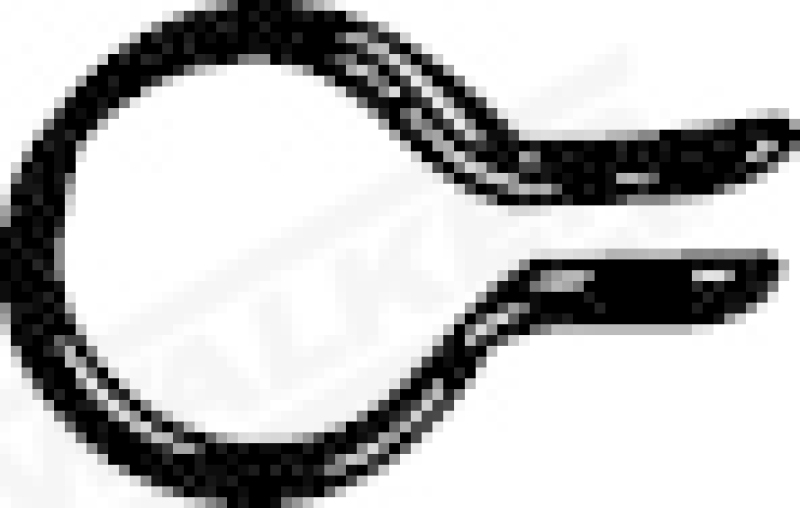 WALKER Clamp, exhaust system