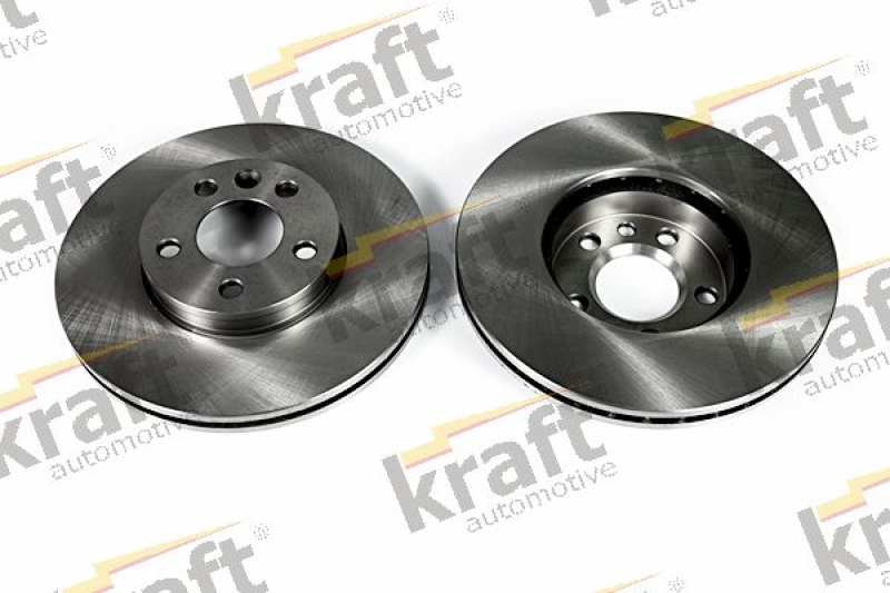 2x KRAFT AUTOMOTIVE Bremsscheibe