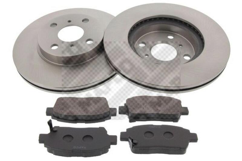 MAPCO Brake Set, disc brakes