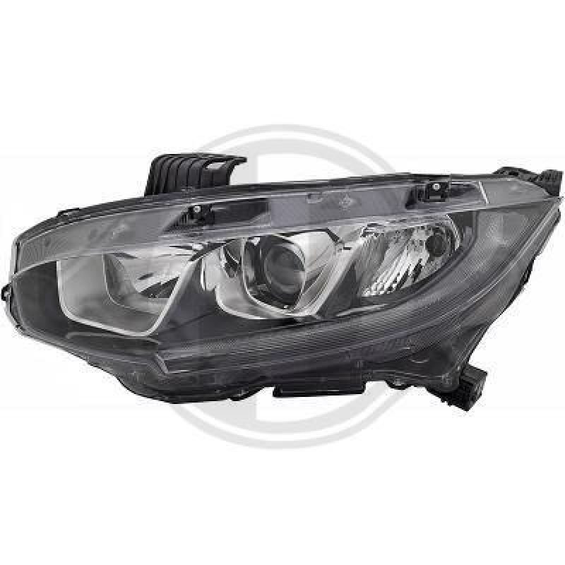 1x Diederichs Hauptscheinwerfer H11 Links passend für Honda Civic 10 1.5...