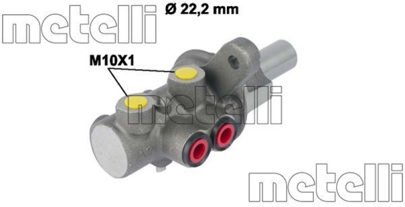 METELLI Brake Master Cylinder