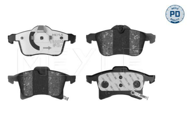 MEYLE Bremsbelagsatz, Scheibenbremse MEYLE-PD: Advanced performance and design.