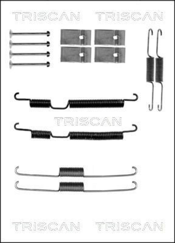 TRISCAN Accessory Kit, brake shoes