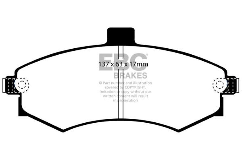 EBC Brakes Brake Pad Set, disc brake