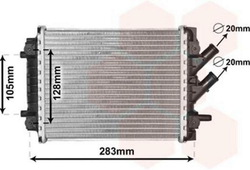 Radiator, engine cooling