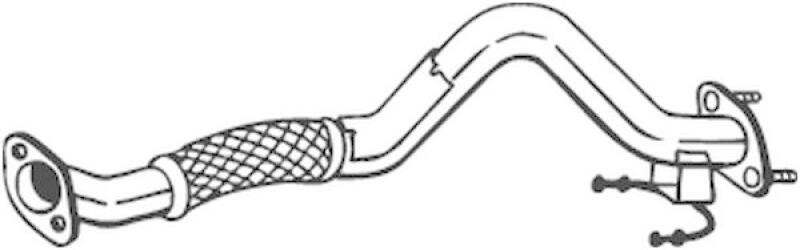 BOSAL Exhaust Pipe