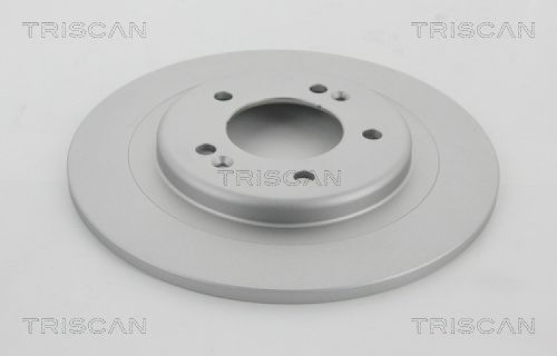 2x TRISCAN Brake Disc COATED