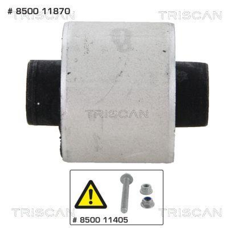 TRISCAN Control Arm-/Trailing Arm Bush