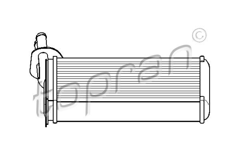 TOPRAN Heat Exchanger, interior heating