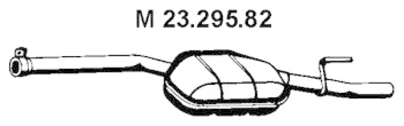 EBERSPÄCHER Mittelschalldämpfer