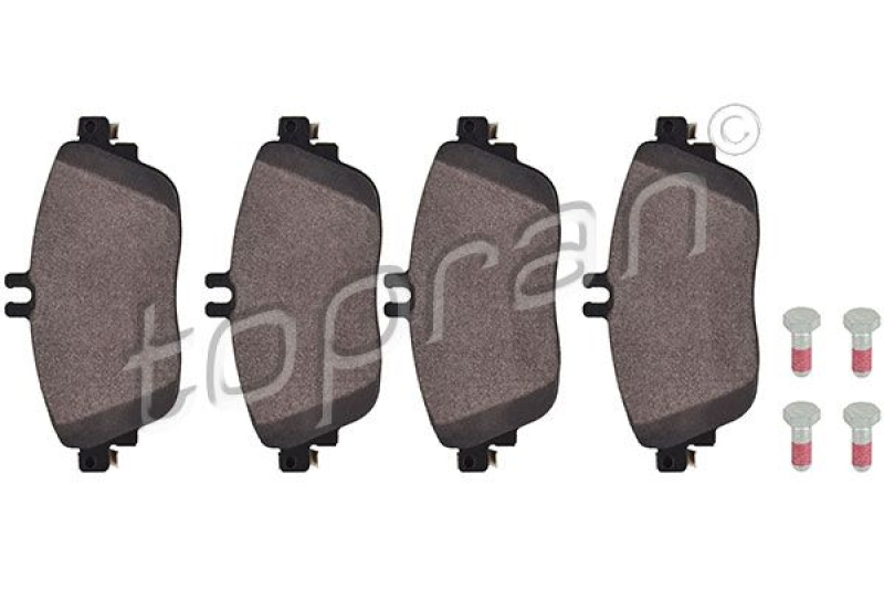 TOPRAN Brake Pad Set, disc brake