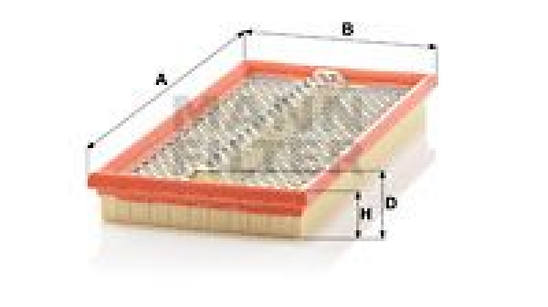 MANN-FILTER Luftfilter C 3388