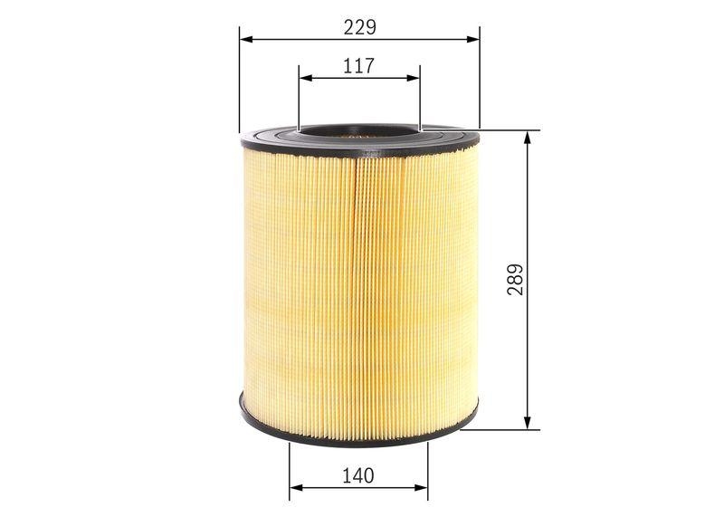 BOSCH Luftfilter F 026 400 276