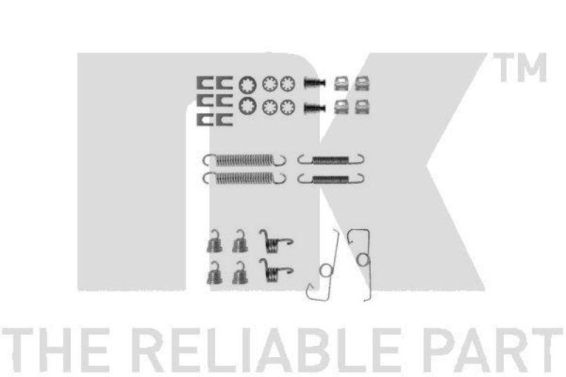 Zubeh&ouml;rsatz Bremsbacken Trommelbremse Montagesatz
