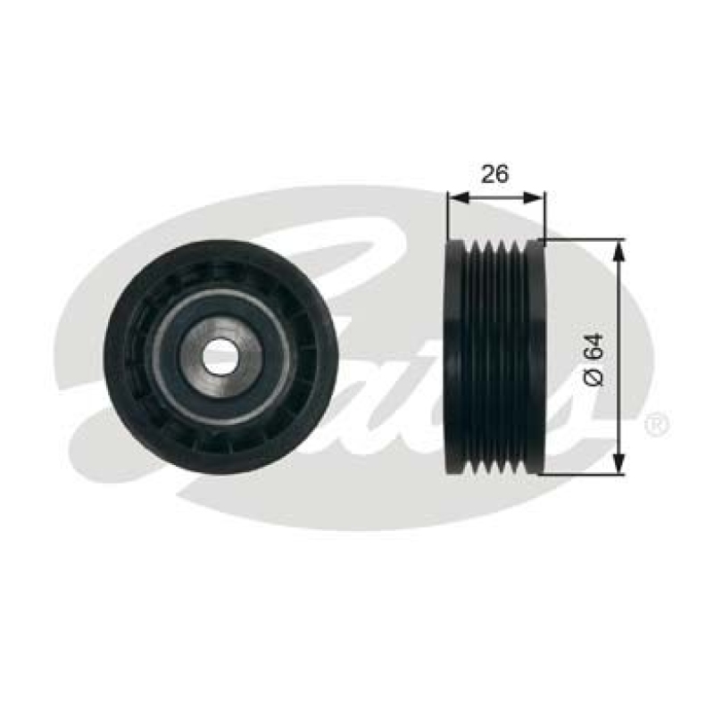 GATES Spannrolle, Keilrippenriemen DriveAlign&reg;