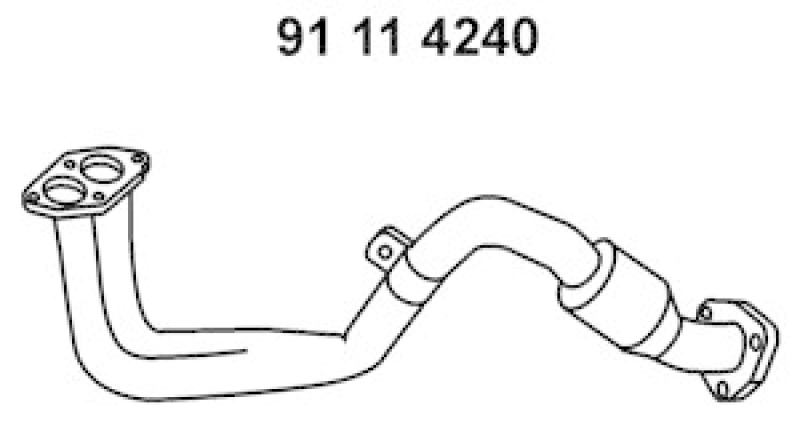 EBERSPÄCHER Exhaust Pipe