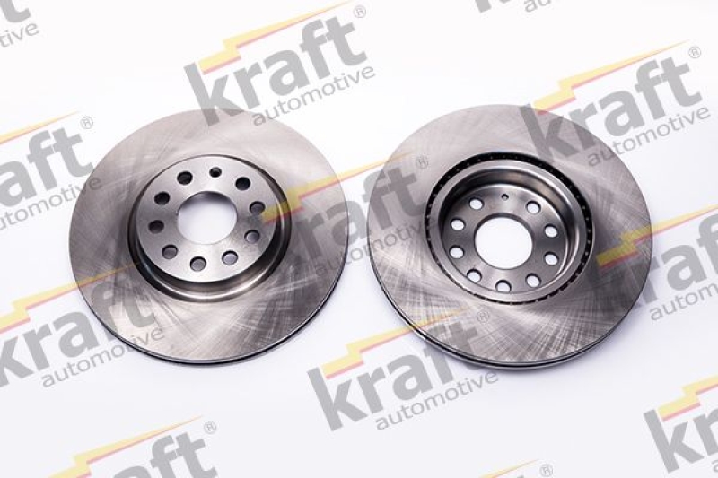 2x KRAFT AUTOMOTIVE Brake Disc