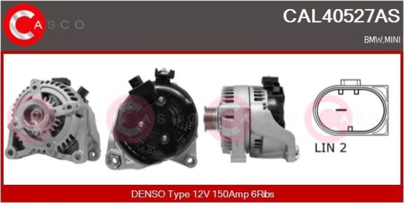 CASCO Generator Brand New HQ