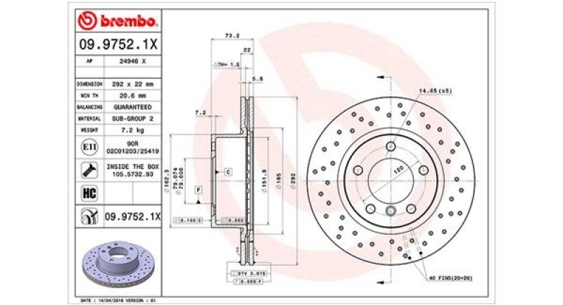 MAGNETI MARELLI Bremsscheibe