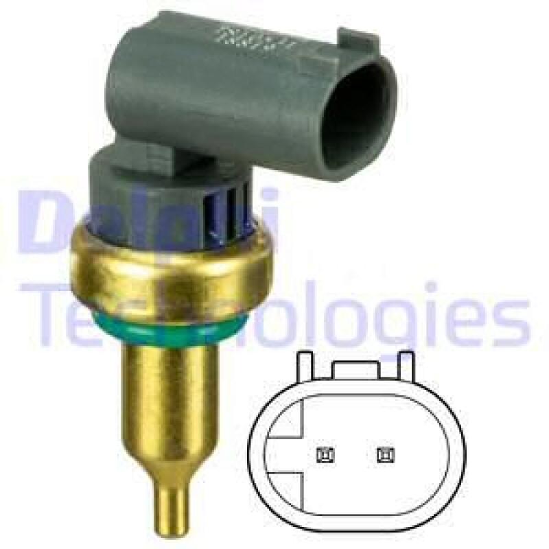 DELPHI Sensor, coolant temperature