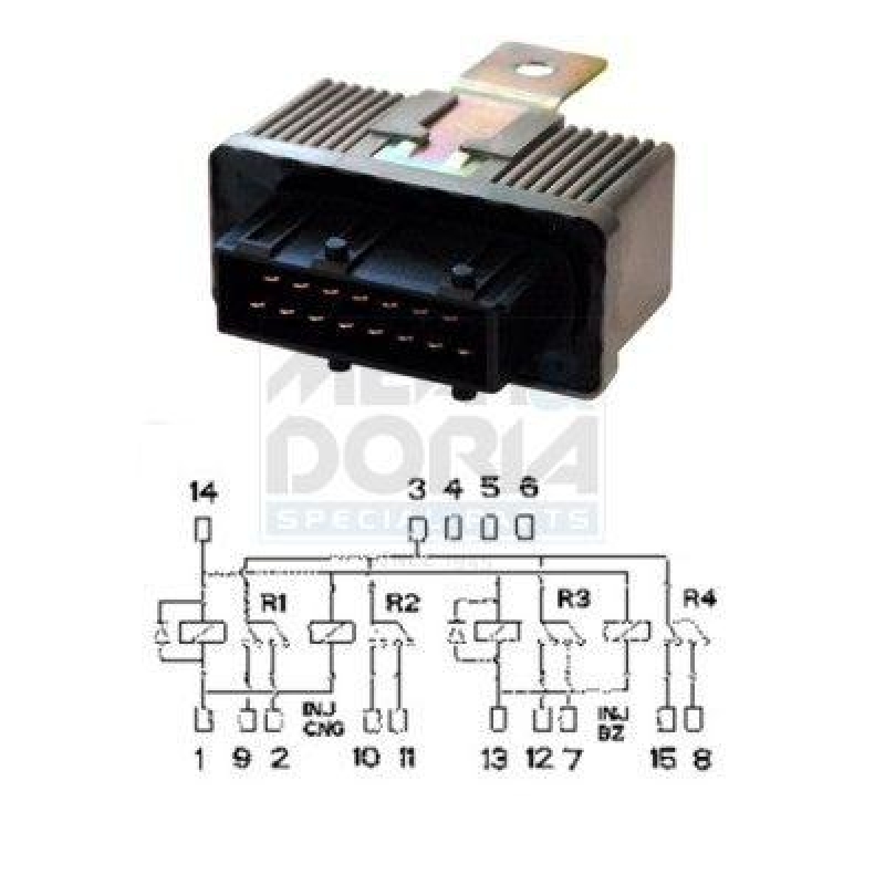 MEAT & DORIA Relay, fuel pump