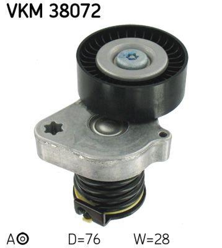 SKF Riemenspanner, Keilrippenriemen VKM 38072