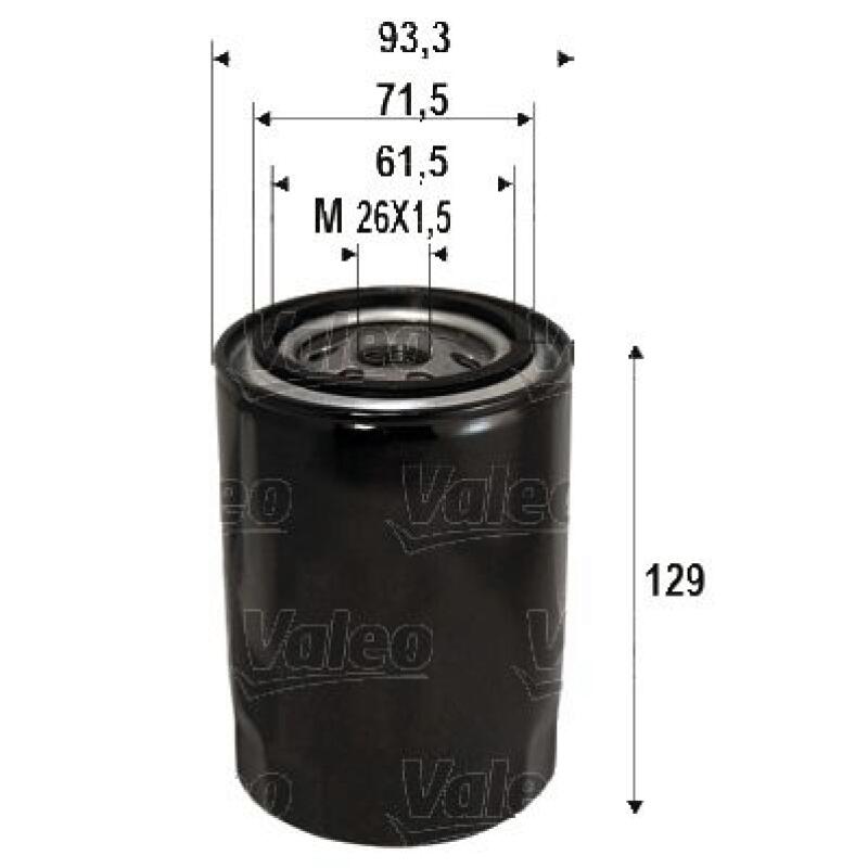 VALEO Ölfilter