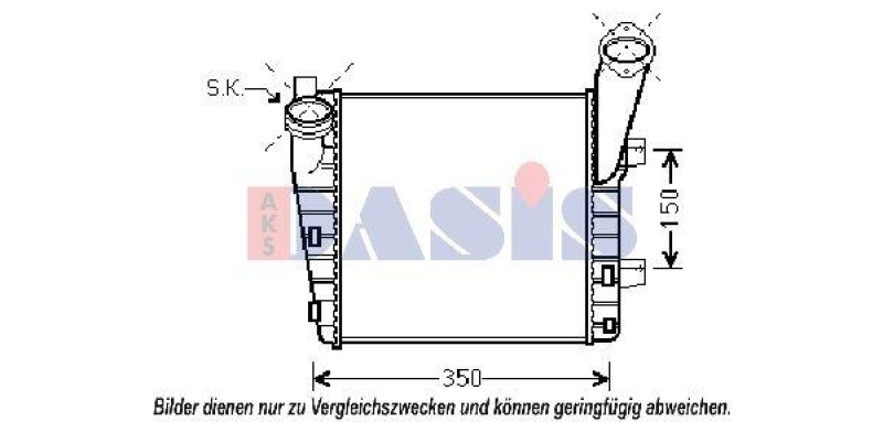AKS DASIS Ladeluftkühler