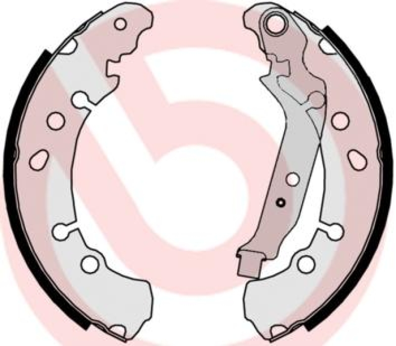 BREMBO Brake Shoe Set