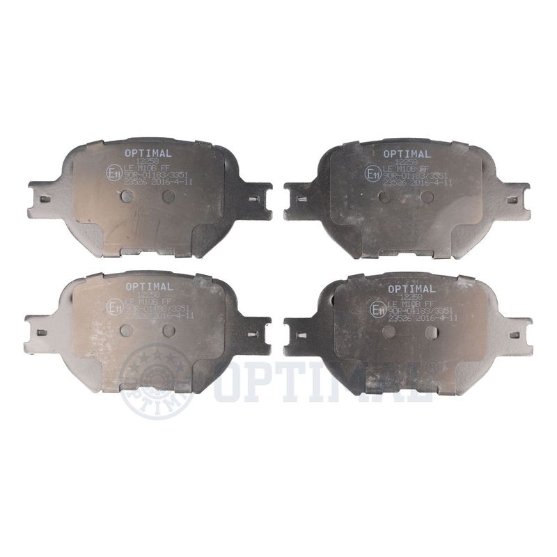 OPTIMAL Brake Pad Set, disc brake