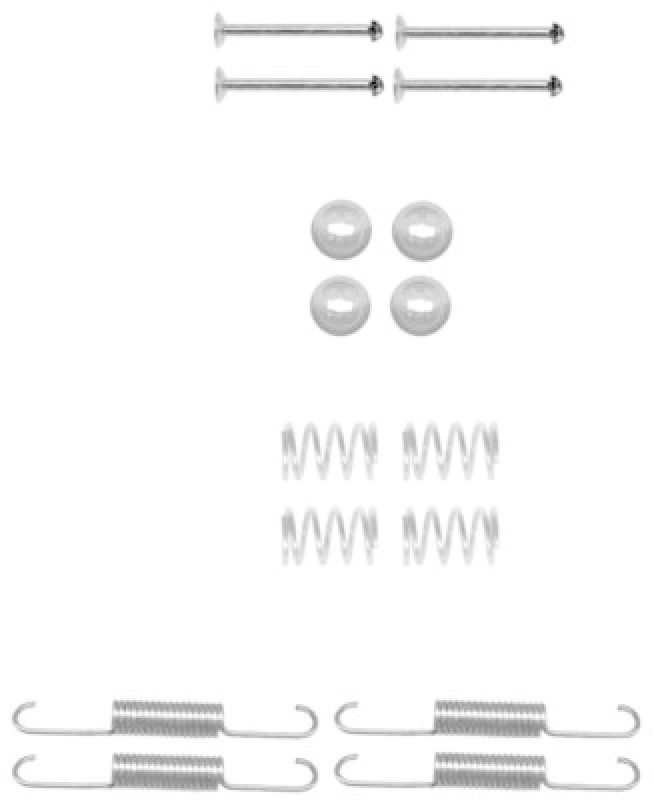 HELLA Zubeh&ouml;rsatz, Feststellbremsbacken 8DZ 355 201-991