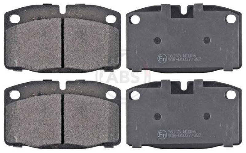 A.B.S. Bremsscheiben + A.B.S. Bremsbeläge vorne