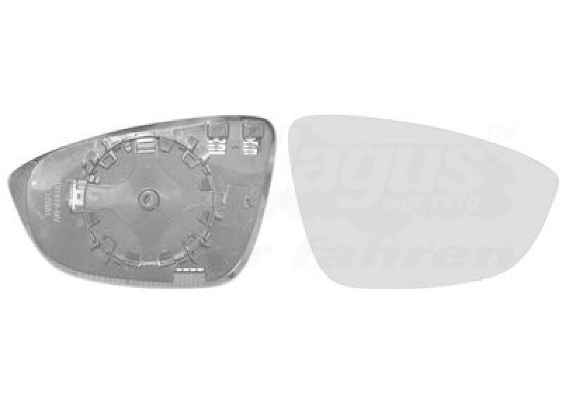 VAN WEZEL Mirror Glass, outside mirror * HAGUS *
