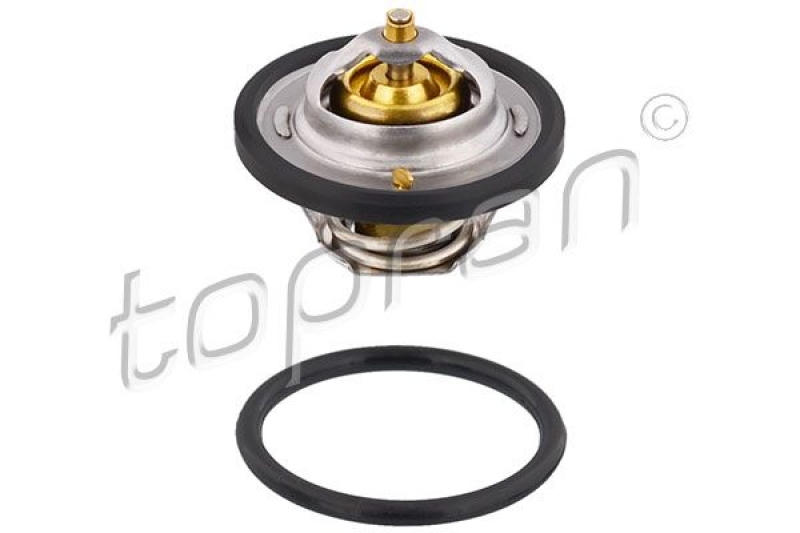 TOPRAN Thermostat, coolant