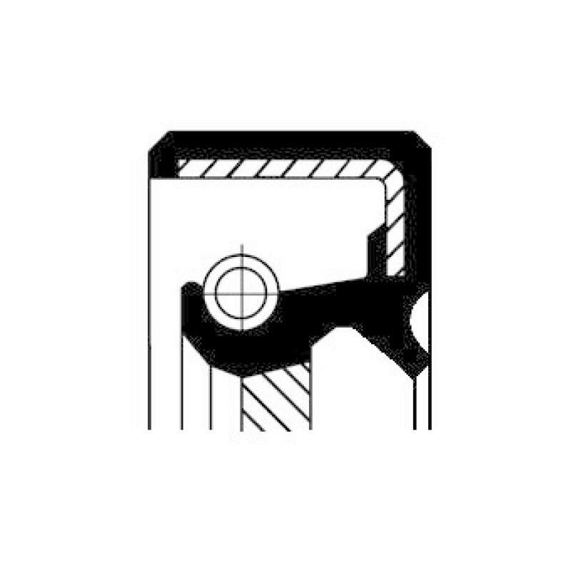 CORTECO Shaft Seal, oil pump