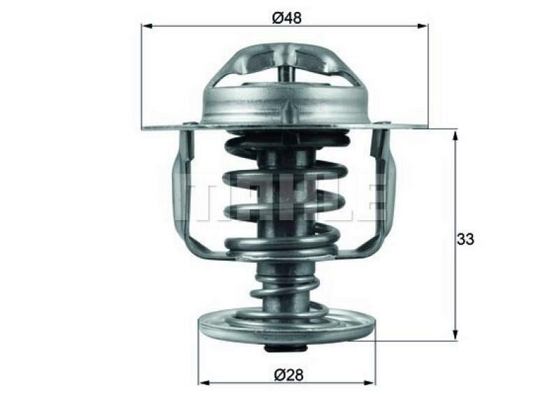 MAHLE Thermostat, coolant