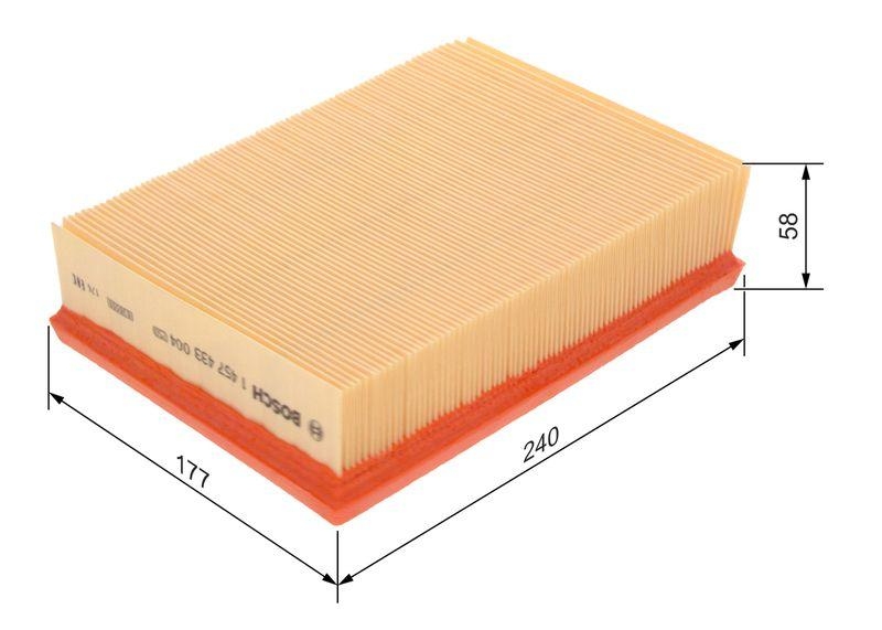 BOSCH Luftfilter 1 457 433 004