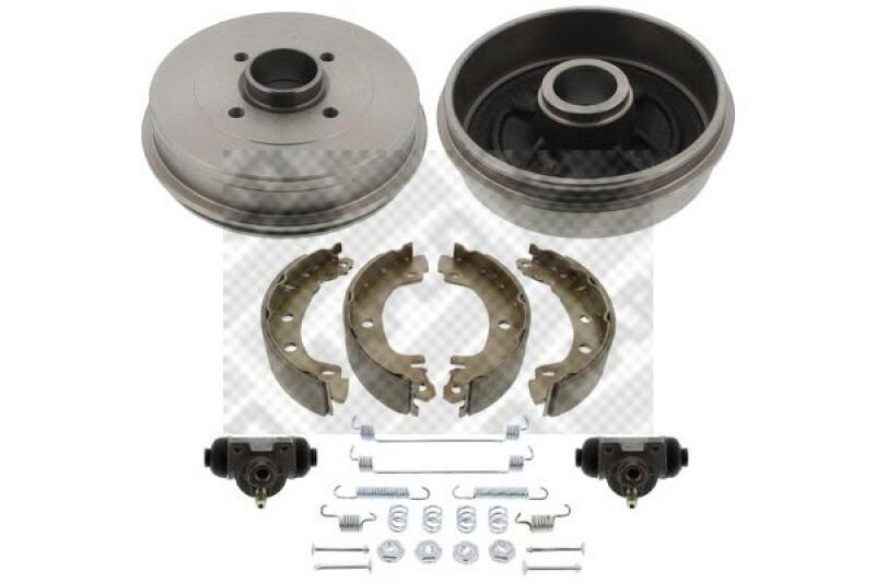 MAPCO Brake Set, drum brakes