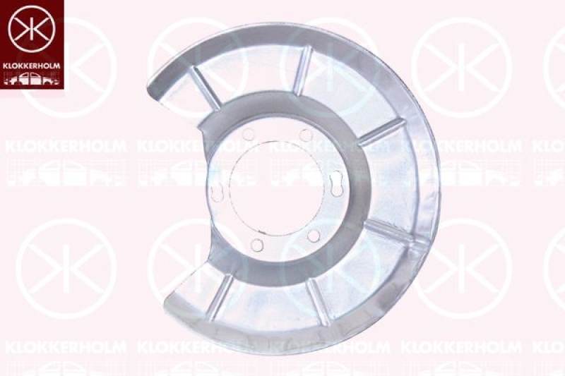 KLOKKERHOLM Splash Panel, brake disc