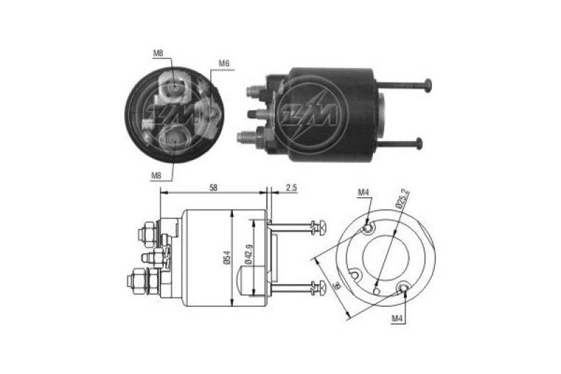 ERA Magnetschalter für Starter / Anlasser