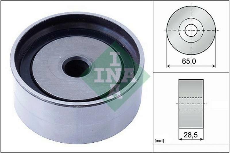 INA Deflection/Guide Pulley, timing belt