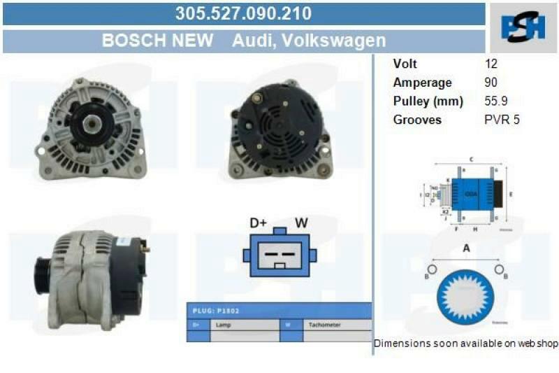Lichtmaschine / Generator 305527090210