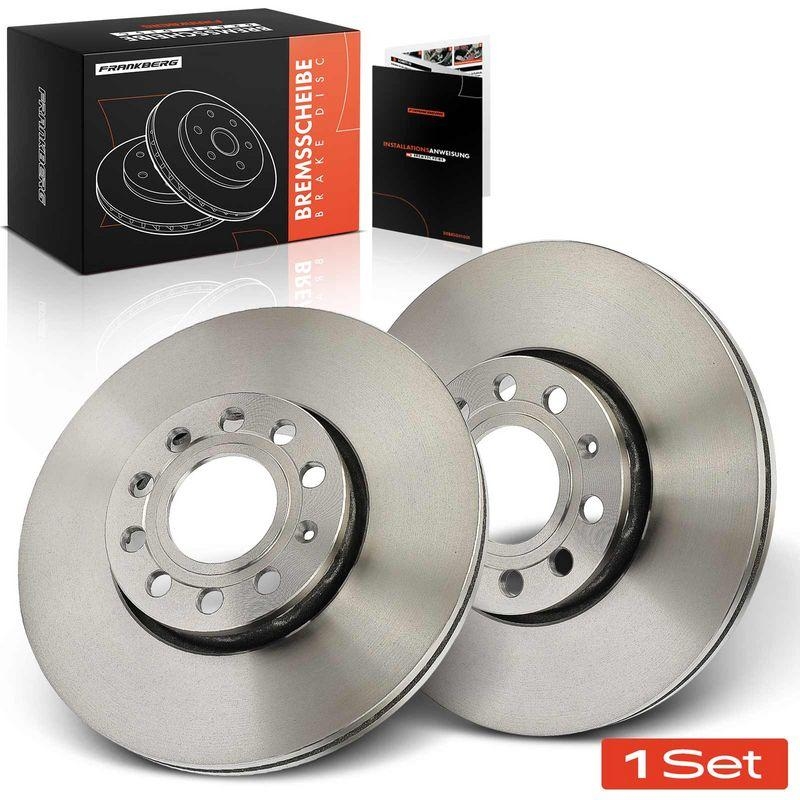 2x Frankberg Bremsscheiben Vorderachse 5481FB0034056