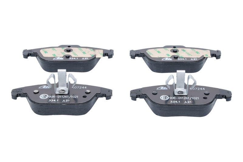 ATE Bremsscheiben + Bremsbeläge Vorne Hinten passend für Mercedes C-Klasse W204
