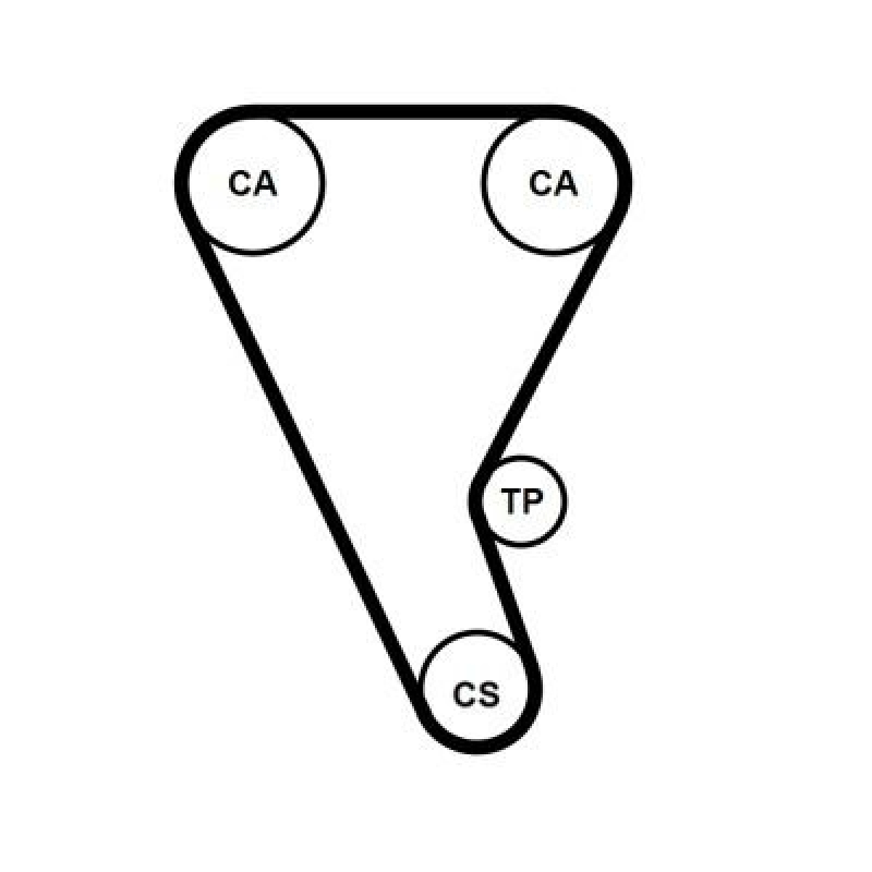 CONTINENTAL CTAM Zahnriemen