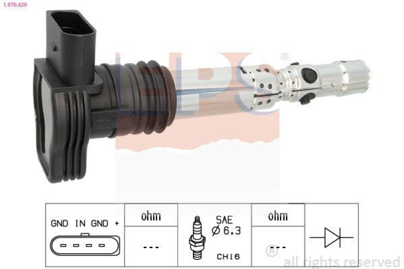 EPS Zündspule Made in Italy - OE Equivalent