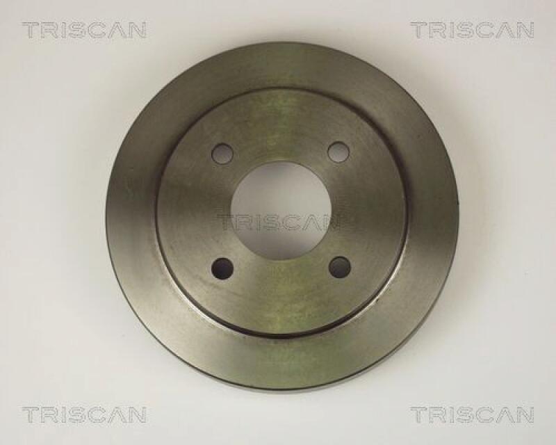 2x TRISCAN Bremstrommel 8120 14212