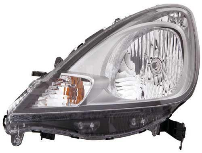 1x Alkar Hauptscheinwerfer H4 Links passend für Honda Jazz 3 ab BJ bis 12/2012