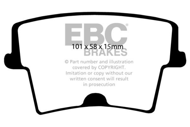 EBC Brakes Brake Pad Set, disc brake