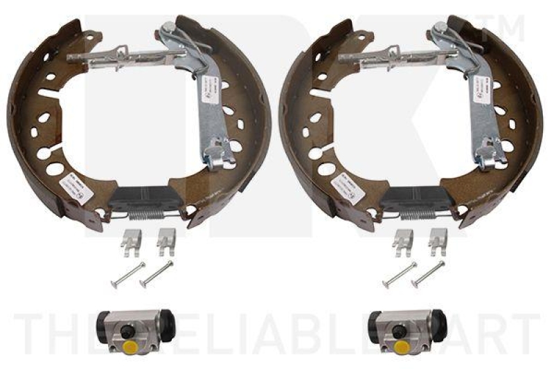 Brake Set, drum brakes